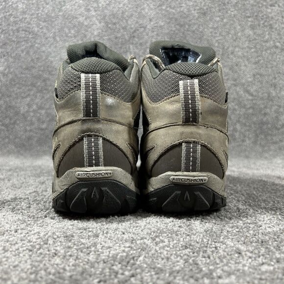 Merrell Siren Womens Sz 7 Brown Waterproof Hiking Mid Safety Toe Work Boots Used - Picture 8 of 14